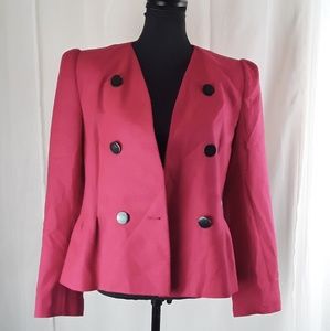 Peabody House sz 9/10 wool pink blazer